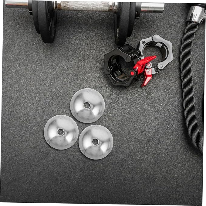 Toyvian 3pcs Gym Cable Accessories Kit Durable Ball Stopper and Domed Washer for Fitness Machine Parts High Strength Material for Secure Connections User Friendly Installation Compatible