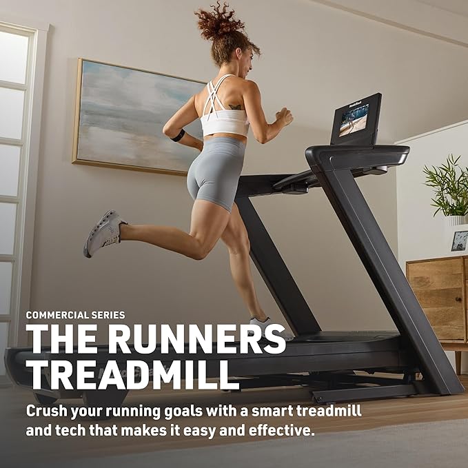 NordicTrack Commercial Series: Premium Foldable Treadmills, Incline & Decline, iFIT Membership Required to Access iFIT Content & Features