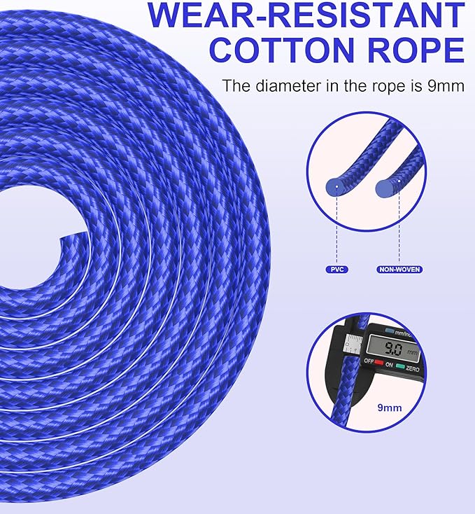 Jump Rope for Women Men, Fitness Jumprope for Women Workout, Adjustable Adult Exercise Skipping Rope