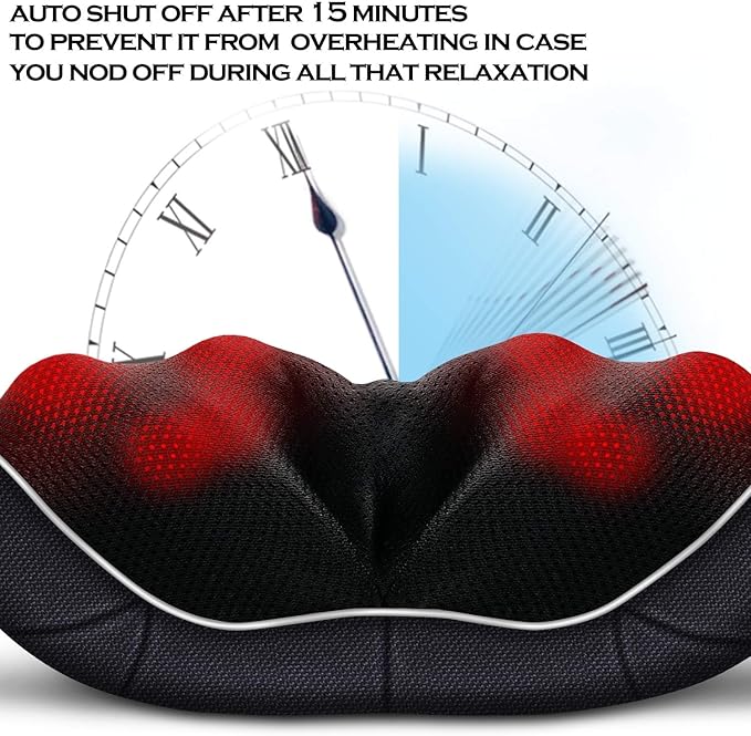 VIKTOR JURGEN Mothers Day Gifts for Mom, Wife, Women & Her, Shiatsu Neck and Shoulder Massager with Heat Deep Tissue Kneading Sports Recovery Massagers for Back, Relaxation Gifts for Husband, Him, Men