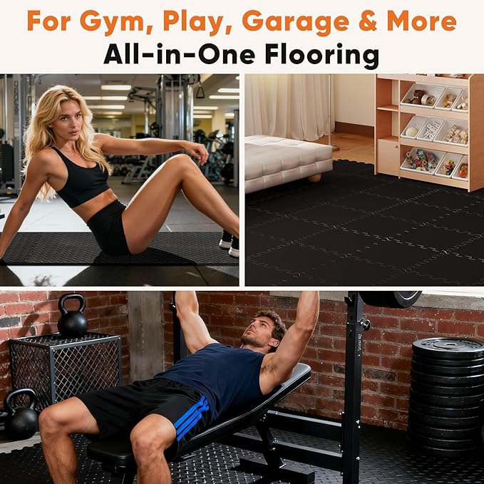 Sweetcrispy Interlocking Foam Floor Tiles