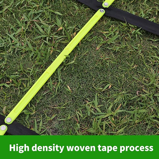 Multifunctional 9 Grids Agility Ladder for Sports Training Fitness and Footworks Drill Agility Train Enduring Balances Cores Skill Development