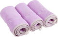 Microfiber Gym Towel Set for Men Women, Super Soft and Quick-Drying Towels for Fitness, Yoga, Cycling, Swimming (Lavender, 3 Pack)