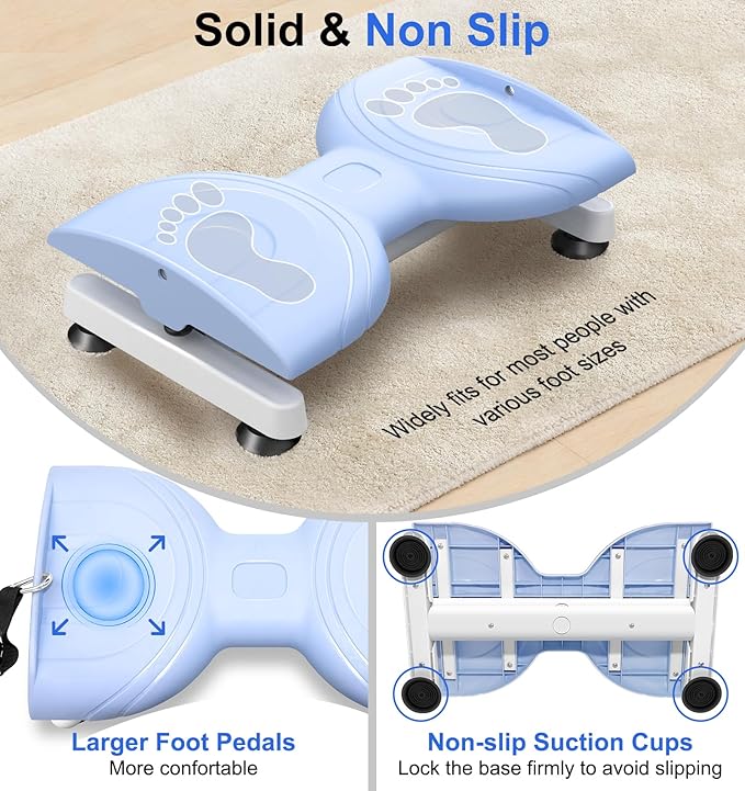 KESHWELL Waist Twisting Machine,Ab Twist Board For Weight Loss&Waist Slim,Ab Machine with Pilates Bar,Noiseless Waist Trainer For Women & Men, 330 Lbs Capacity At Home Workout Equipment.