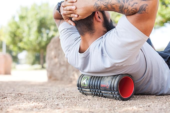 Trigger Point Performance TriggerPoint Grid X Foam Roller with Free Online Instructional Videos, Extra Firm (13-Inch)