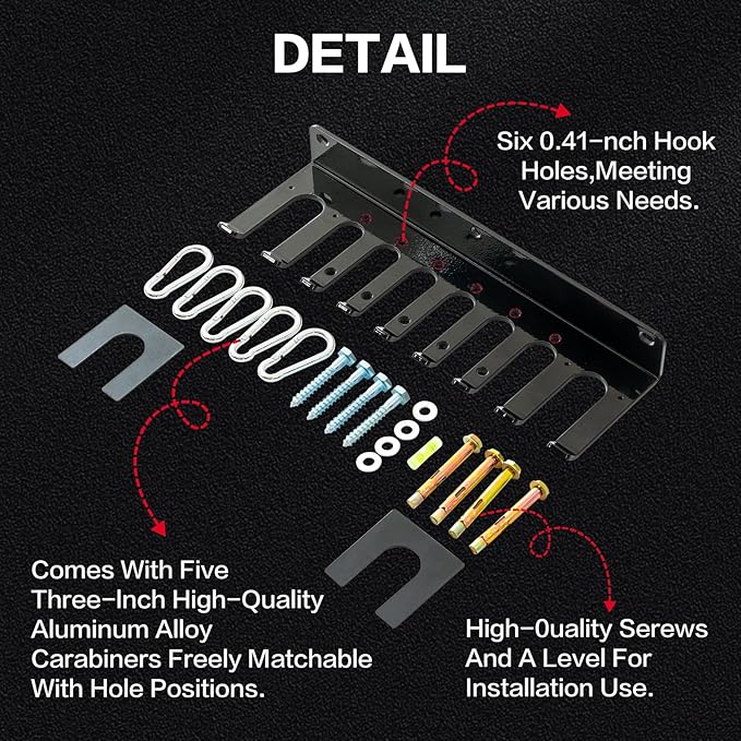 Wall-Mounted Strength Training Plate Storage Rack – Heavy Duty 2” Weight Plate Holder with Foam Padding, Bumper Plate Storage for Home Gym, Garage, and Power Rack.The outer surface of 1-pack and 2-pack products is bright color.4 Pack,6 Pack and 8 Pack ...
