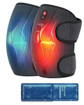CooCoCo Knee Massager with Heat/Cold, Knee Pain Relief, Vibration Massage, Heating Pad for Knee, Heated Knee Pad for Dad Mom Husband Wife Seniors