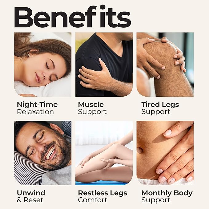 Zen Routine Magnesium Lotion for Sleep, Leg Cramps & Muscle Soreness with Shea Butter | Award-Winning Cream For Sleep – Safe for Kids – Unscented, Non-Greasy, Ultra Soothing – Made in USA