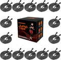 14 Pack Adjustable PVC Jump Rope for Cardio Fitness - Versatile Jump Rope for Women Men Kids Christmas Gift -Tangle-Free for Keeping Fit, Training, Workout