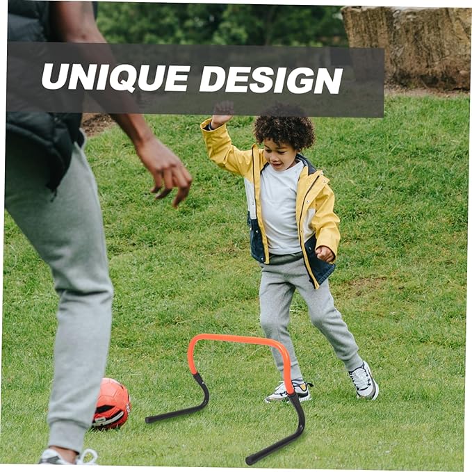Milisten Plastic Agility Hurdle Durable Speed Training Equipment for Soccer Football and Track Practice Suitable for Outdoor Use Design for Athletes