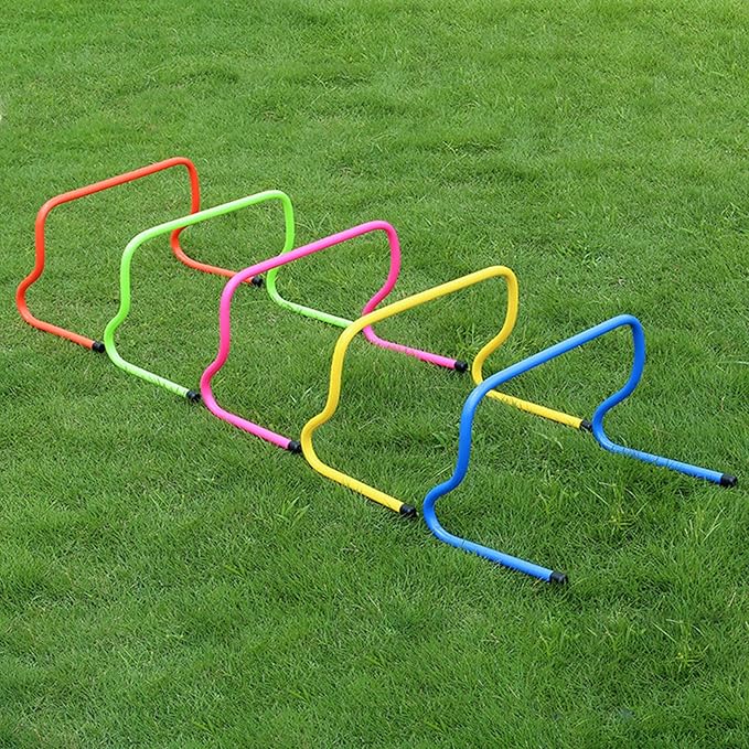 Cyni Agility Speed Training Agility Hurdles for Athletes 5 Pack Speed and Agility Training Soccer Football Hurdles Training
