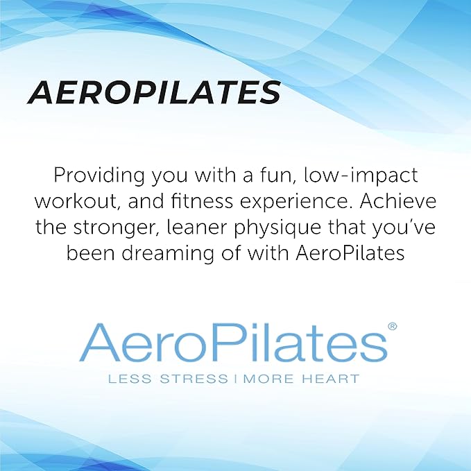 AeroPilates Precision Pilates Chair | 2 Online Expert-Guided Workouts Included | Stream from Any Device, Gray