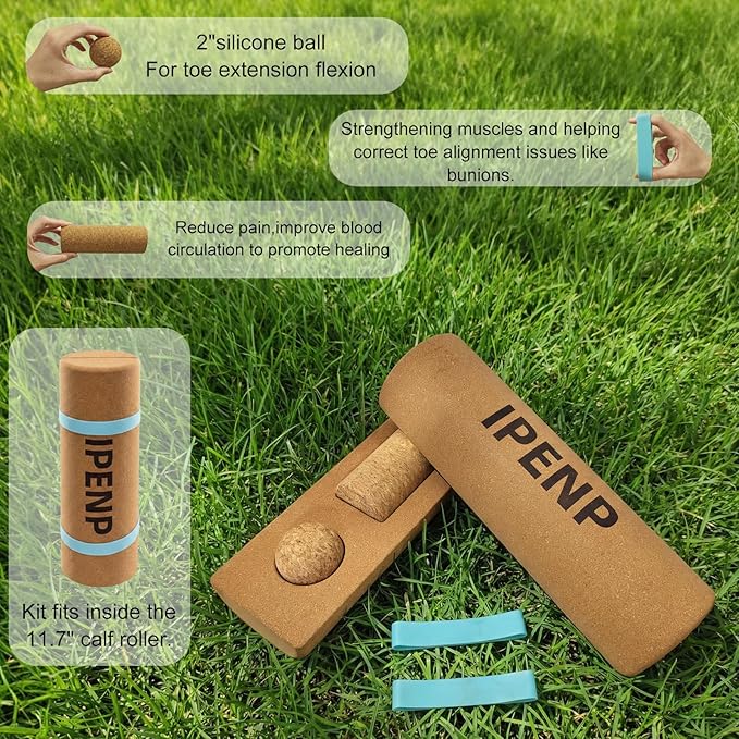 Balance Board,Solemate Foot Balance Cork Premium Cork Foot Strengthener for Balance Stability, Improve Foot Function, Enhance Mobility, Unique Design for Enhanced Foot Strength Prevent Falls