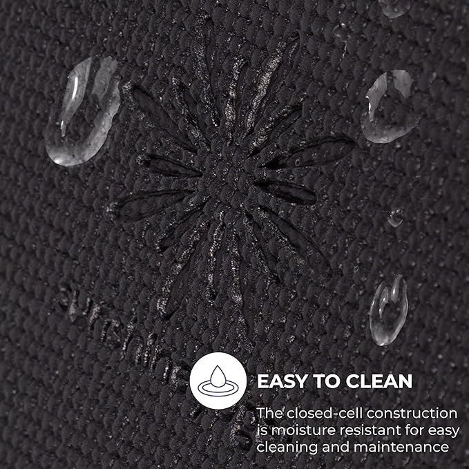 Ascend Yoga Mat - Premium 6mm Thick, 72" x 24", Solid or Reversible Print, Non Slip, Tear Resistant, Workout Mats for Pilates, Home, Studio, Fitness, Gym, Training, Floor Stretching