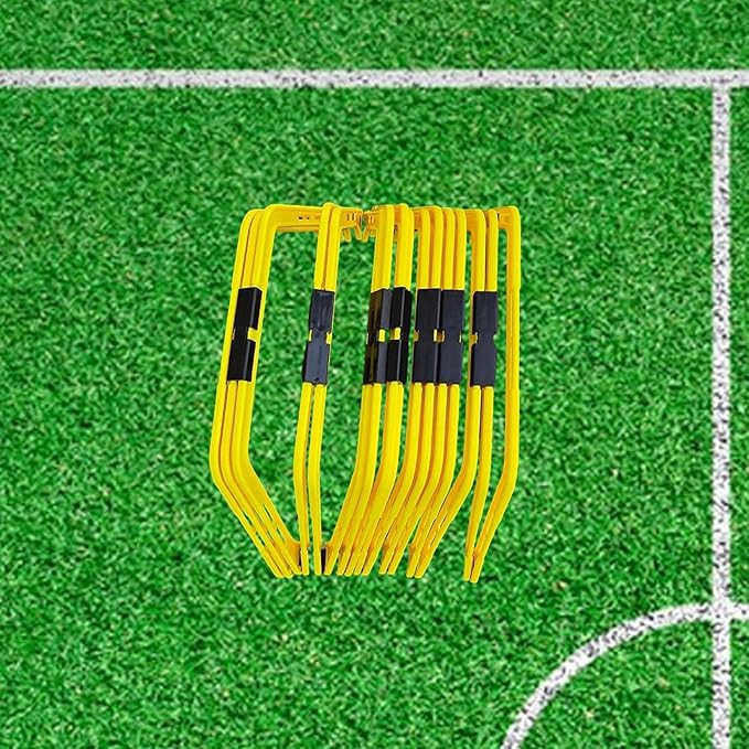 Yiju Soccer Agility Ladder Exercise Speed Training Hurdles Instant Set up Jumping Obstacles Fitness Equipment for Sports Track
