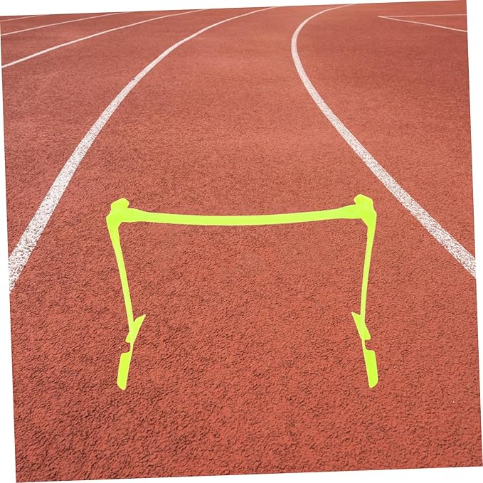 VANZACK Soccer Hurdle: Plastic Foldable Adjustable Heights Soccer Hurdle - Agility Speed Training Tool for Basketball Football Sports Athletic Drills