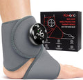 Large Fit Pro Foot Massager – Red-Light Therapy, 5-Level Graphene Heating, 6 Modes × 3 Intensities, Waterproof Inner Liner & 90-Min Rechargeable Battery,Multi-Area Use for Ankle, Knee, Back, Neck