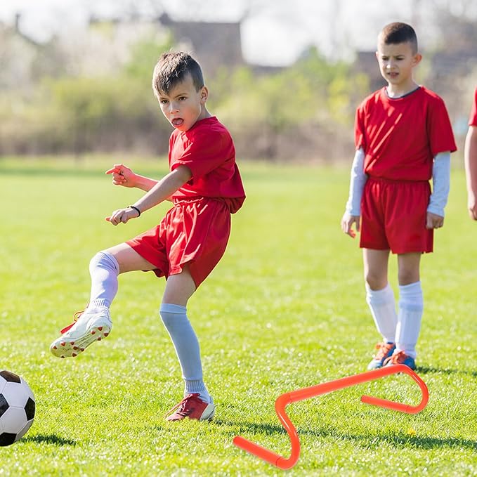 Cabilock Agility Training Hurdle for Portable Football Soccer Speed Hurdle Equipment for Outdoor Indoor Sports Training and Skill Development