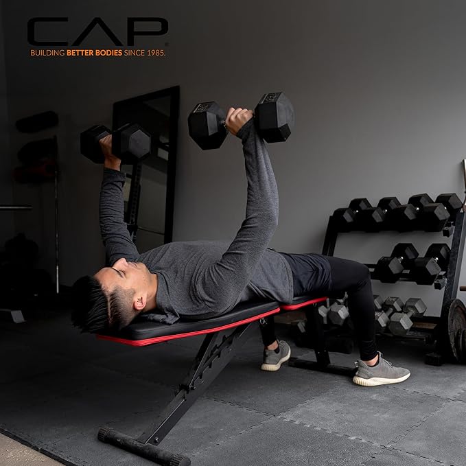 CAP Puzzle Exercise Mats | 3/4” Thick EVA Interlocking Foam Tiles for Home Gym Flooring | Multiple Options