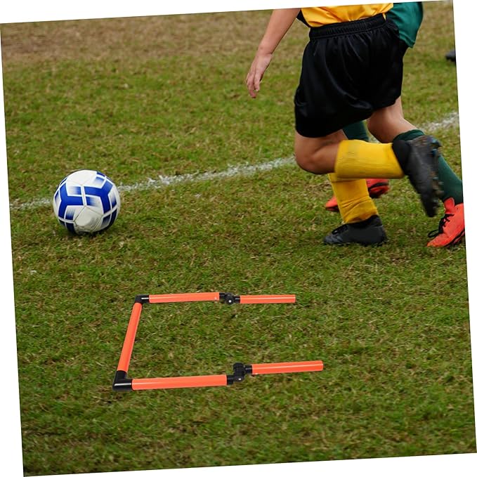 Football Agility Hurdles Speed Training Equipment for Athletes Durable Fitness Gear for Jump Training Speed Endurance Improvement for Soccer Basketball