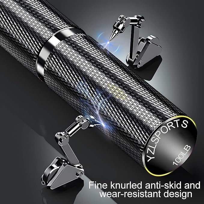 Silver Metal Hand Grip Set, 50LB-400LB No Slip Heavy-Duty Grip Strengthener Great Wrist & Forearm Hand Exerciser, Home Gym, Hand Gripper Grip Strength Trainer