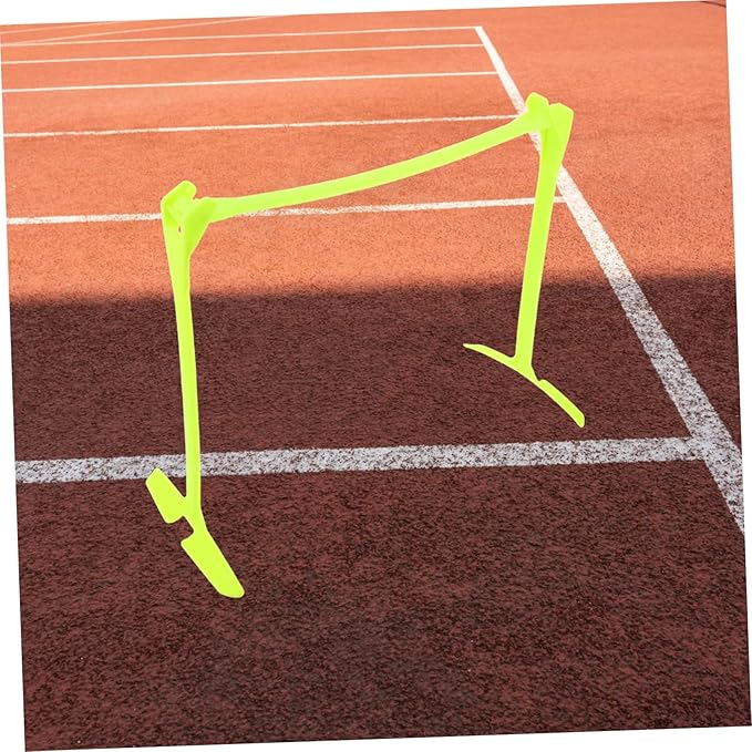 balacoo Adjustable Height Speed Hurdle Foldable Soccer Training Equipment for Agility Drills Compact and Portable Design for Athletes Versatile Use Football and Fitness Training