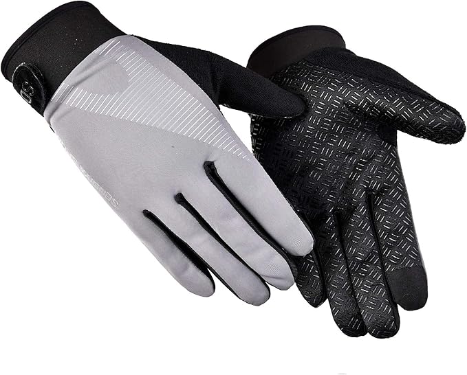YHT Workout Gloves, Full Palm Protection & Extra Grip, Gym Fishing Fencing Gloves for Weight Lifting, Training, Fitness, Exercise (Men & Women)