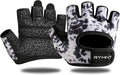 Minimal Weight Lifting Gloves,Short Micro Workout Gloves Grip Pads with Full Palm Protection & Extra Grip for Men Women Weightlifting,Gym,Exercise Training