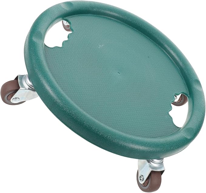 Multifunctional Ab Roller Wheel Core Trainer 360-degree Silent Exercise Roller for Home Gym Abdominal Strength Training with Four-wheel Design, Green