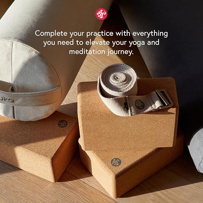 Manduka eKO Yoga Mat - 5mm Natural Rubber | Eco-Friendly | Soft Textured Surface| Natural Next-to-Skin Feel