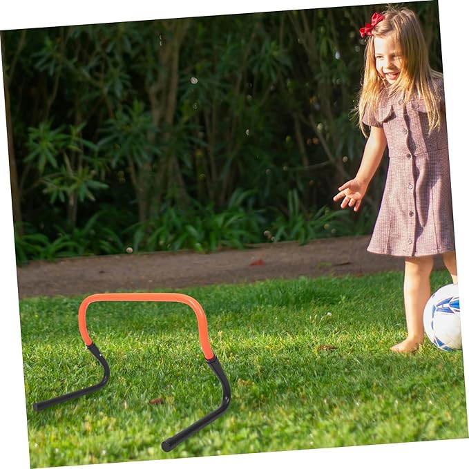 Wear-Resistant Agility Hurdles for Boys and Girls Training Obstacles for Soccer and Football Practice Convenient Folding Design for Speed Drills and Portable Single Unit