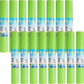 24 Pack 3 mm Thick Yoga Mat Bulk, Non Slip Exercise Workout Fitness Pad for Women Men, Gym Home Yoga Pilates, Easy to Clean, Sturdy PVC