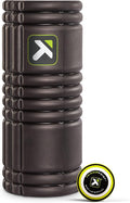 TriggerPoint Grid Original Foam Roller Black 13" + MB1 Massage Ball for Healthy Body Muscle Massage