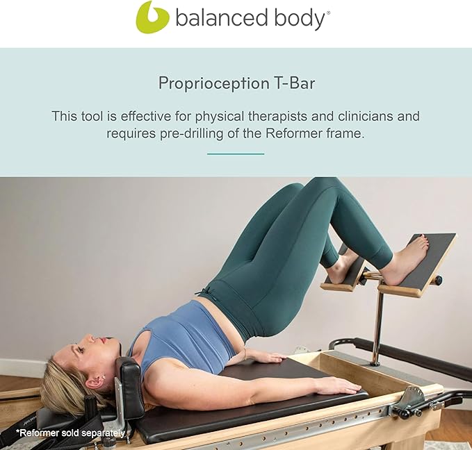 Balanced Body Proprioception T-Bar, Pilates Reformer and Trapeze Pilates Table Accessory