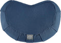 Meditation Cushion Bolster Pillow for Restorative Yoga – Supportive Cushion for Meditation, Pilates, and Relaxation – Filled with Buckwheat Hulls - Removable Cover