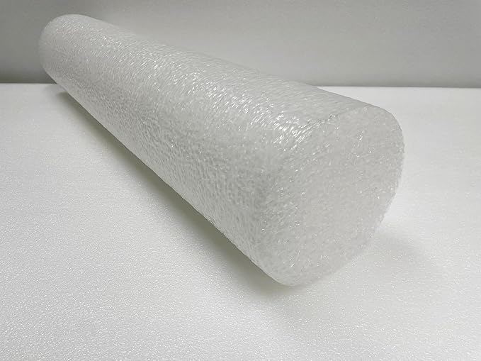 Yoga Exercise PE Foam Firm Round Bolster Roller 8" Diameter x 36" Long Bolster Pillow Pad