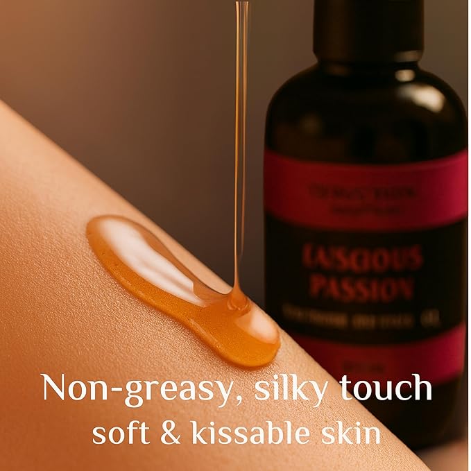 Vegan Massage Oil for Body – Plant-Based Body Oil for Moisturizing, Relaxation, Deep Tissue and Aromatherapy Massage