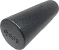 EPE USA High Density 18" Black Foam Roller for Exercise, Yoga, Muscle Back Pain Massage