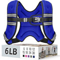 Weighted Vest for Women & Men with Reflective Stripe and Adjustable Buckle, Comfortable & Durable Rucking Vest for Walking, Running & Strength Training