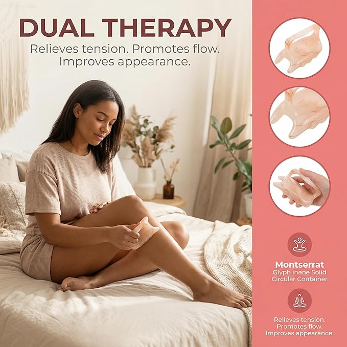 Handheld Pressure Point Massage Tool, Double Push Resin Full Body Manual Massagers for Shoulder, Neck, Back, Limbs, and Scalp Massage Tool Scraping Traditional Therapy