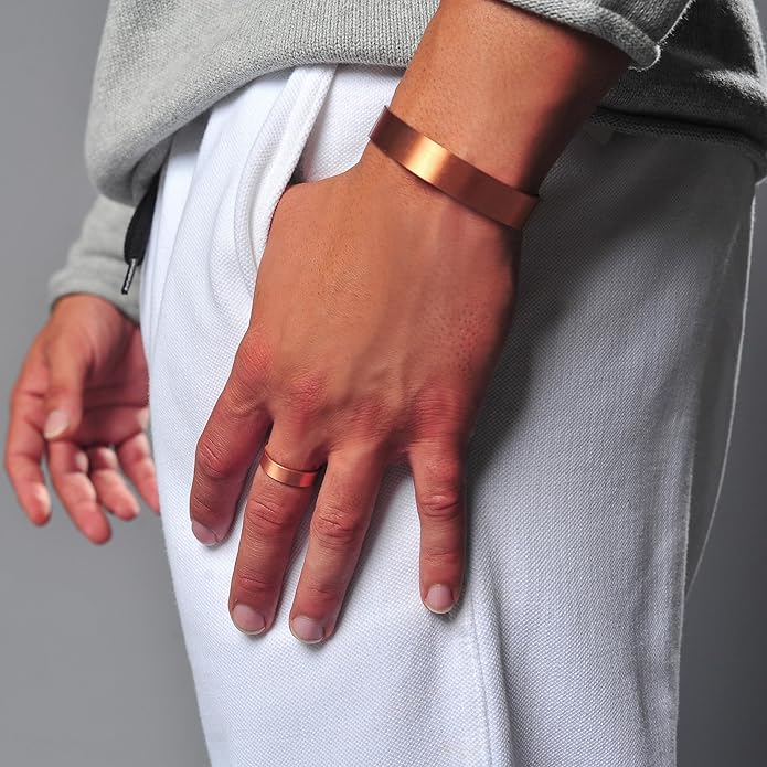 The Original Pure Copper Ultra Strength Magnetic Field Ring for Men & Women | Magnetic Therapy Ring