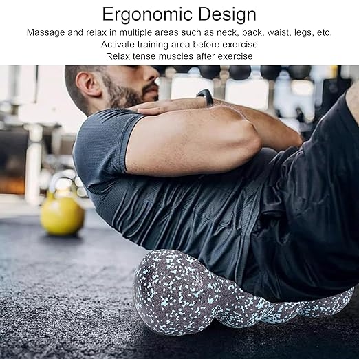 Foam Roller, Foam Roller Grooved Muscle Relaxation High Density Muscle Roller for Spine Tendons Neck