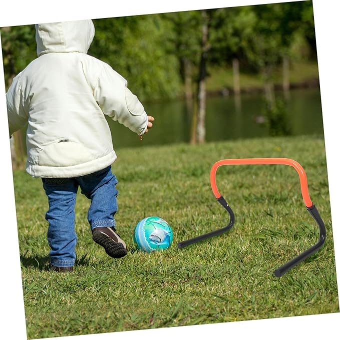 Adjustable Height Agility Hurdle for Football Training Plastic Speed Hurdle with Wear-Resistant Design Lightweight Running Accessory for Youth Athletes and Basketball Drills