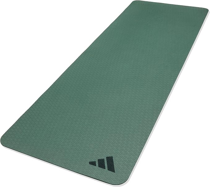 adidas Yoga Mat - Eco Friendly - Non Slip, Durable Textured Surface