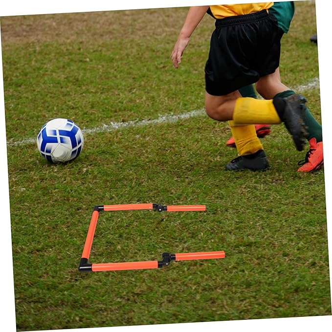 Kisangel Agility Training Hurdles for Boy Girl Speed Hurdles for Soccer Basketball Fitness Training Jumping Ability Coordination Young Athletes