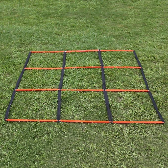Agility Ladder for Gym Home Use, Football Basketball Reaction Training Equipment with Carry Bag Football Agility Training Equipment