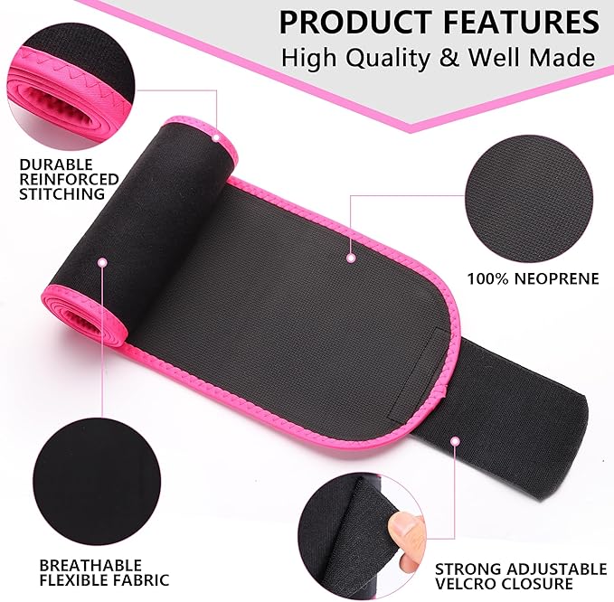 U5 Smart Weighted Hula Hoop with Counter & Waist Trimmer – 16 Knots, 28"–46" Adjustable Infinity Hoop Plus Size, Quiet Rubberized Wheels, Ab Workout Fitness, Weight Loss, Abdominal Toner