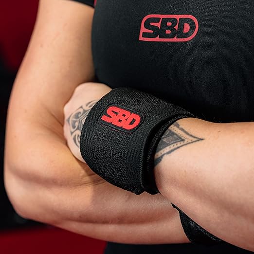 SBD Flexible Wrist Wraps – Supportive Wraps for Lifting, Powerlifting & Strength Training – IPF Approved, Made in Great Britain