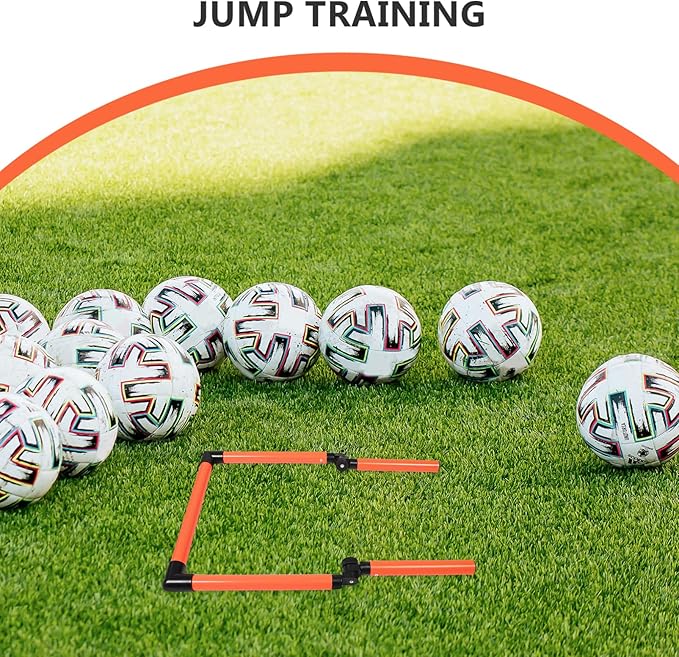 Agility Hurdles Training Equipment for Athletes Jump Training Accessories for Football Basketball Soccer Speed Agility Fitness Versatile