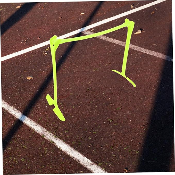 GANAZONO Adjustable Height Speed Hurdle Durable Foldable Soccer Training Equipment for Agility Drills Enhances Performance and Coordination for Athletes and Fitness Training